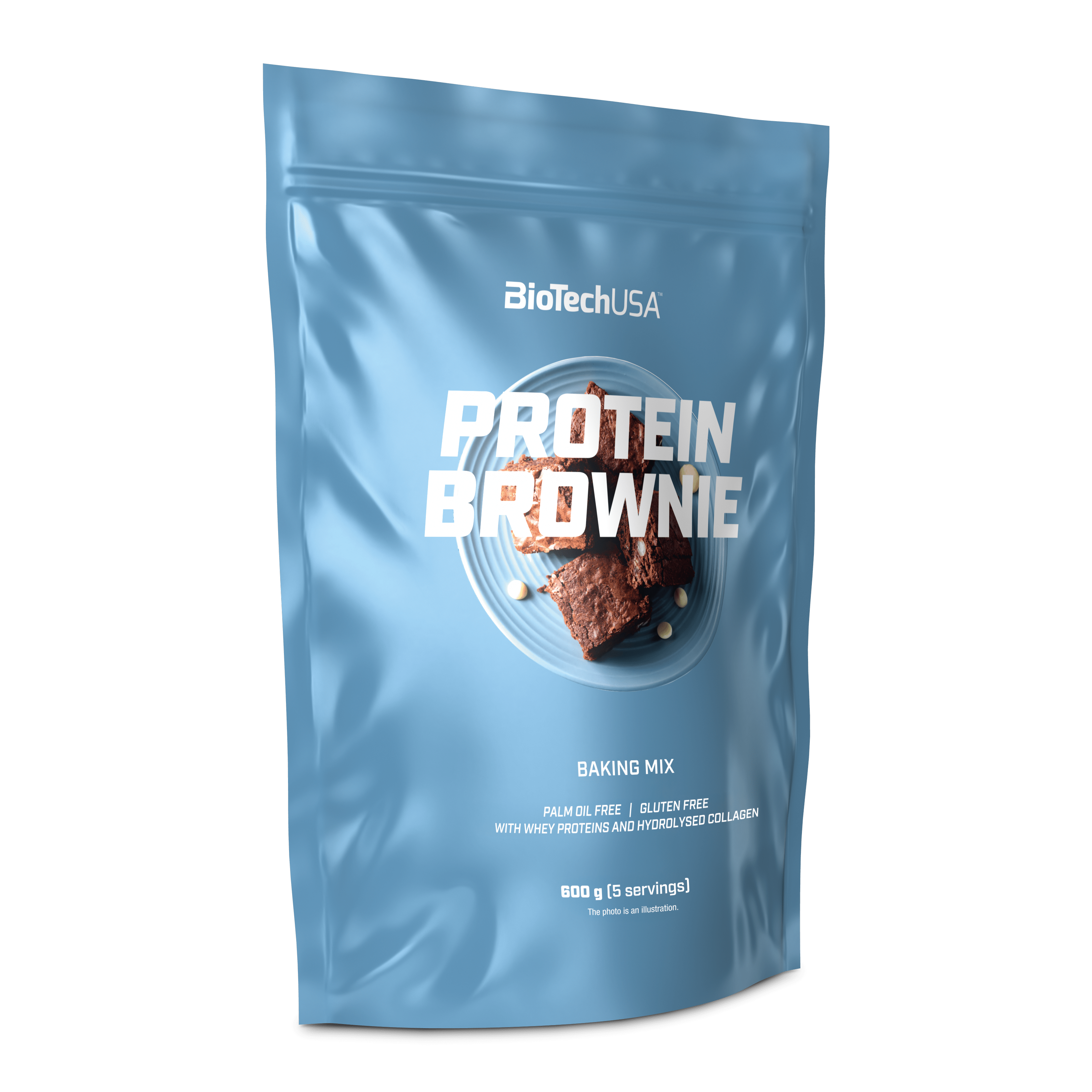 Protein Brownie Basispulver - 600 g
