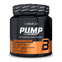 BioTechUSA Pump Caffeine Free koffeinfreies, aminosäurehaltiges Getränkepulver mit Mineralsalzen.