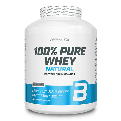 100% Pure Whey Natural Protein Getränkepulver - BioTechUSA