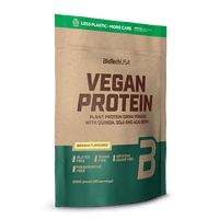 Wenn du auf der Suche nach einem veganen Proteinpulver mit aufregenden Geschmacksrichtungen bist, bist du bei BioTechUSA Vegan Protein genau an der richtigen Stelle! Unser veganes Eiweißpulver besteht aus einem pflanzlichen Proteinkomplex gepaart mit den besten Inhaltsstoffen aus der Goji- und Acai-Beere.