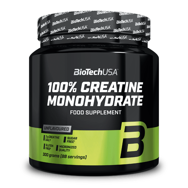 100% Creatine Monohydrate - 300 g Ohne Geschmack