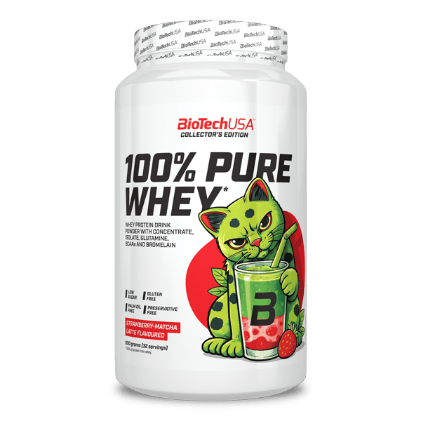 100% Pure Whey - 900 g Strawberry-matcha latte
