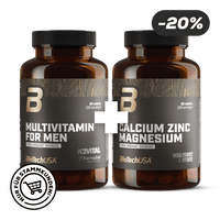 Multivitamin For Men + Calcium Zinc Magnesium from organic sources