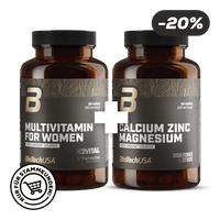 Multivitamin For Women + Calcium Zinc Magnesium from organic sources