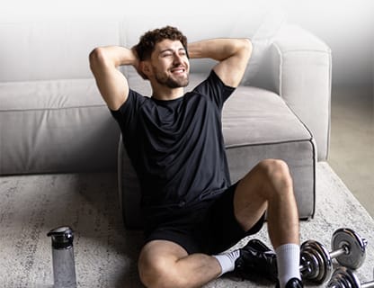 Für nach dem Training, wenn es drauf ankommt