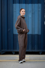 HARMONY Damen-Jogginghose mit weitem Bein