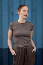 TIMELESS Damen Kompressions-T-Shirt