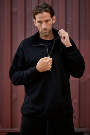 CORE Herren Half-Zip Sweatshirt