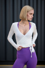 SILKWRAP Damen-Langarmshirt