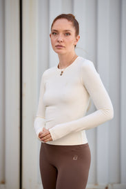 TIMELESS Damen Kompressions-Langarmshirt