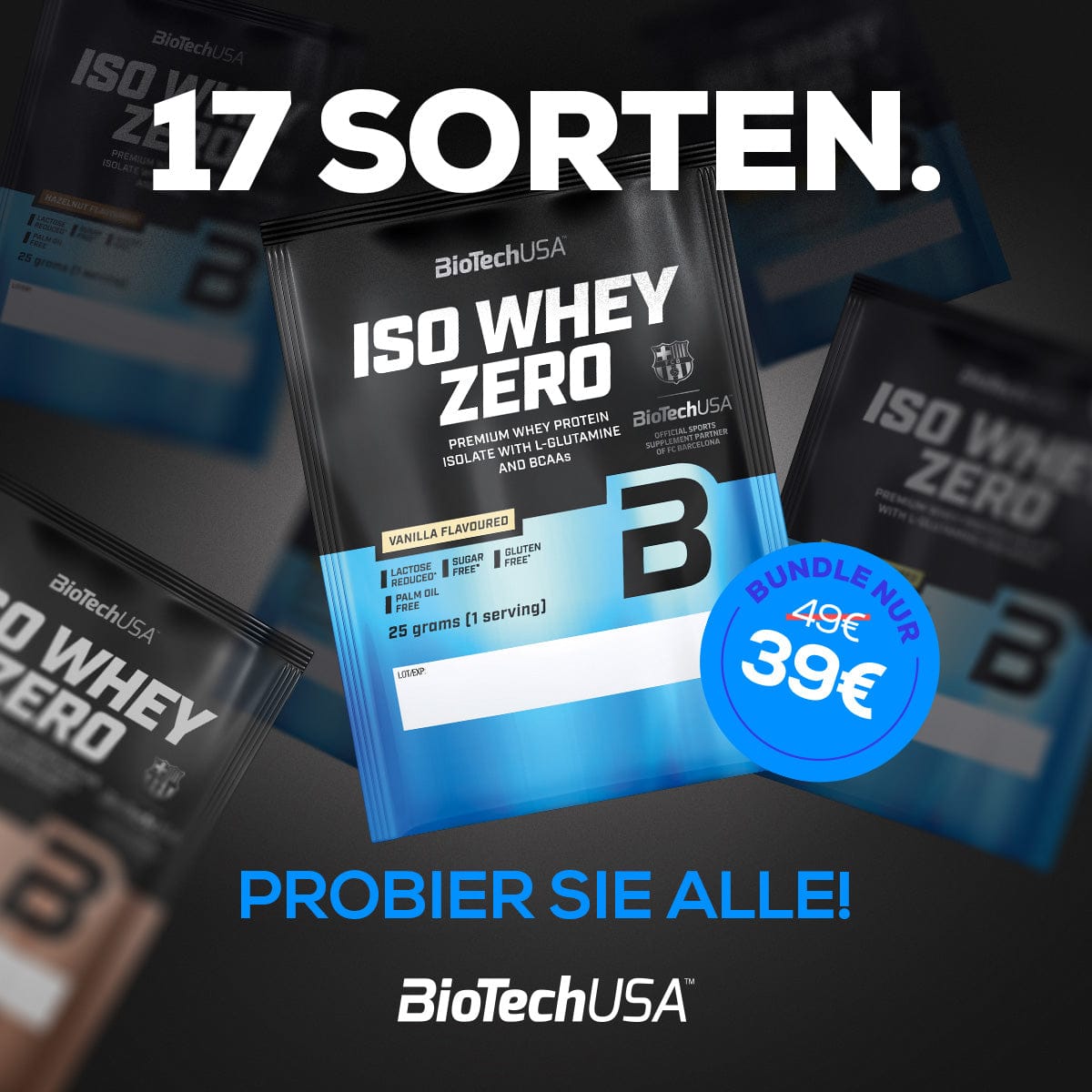 Iso Whey Zero Sample Bundle