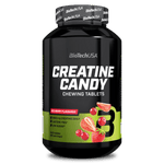 BioTechUSA Creatine Candy ist eine leckere, fruchtige Kautablette, die täglich 3 g Kreatin liefert, um Leistung und Explosivität zu unterstützen. 
