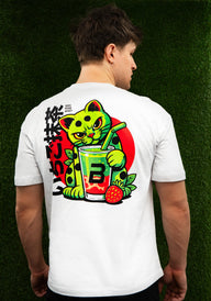 Limitierte Unisex Oversized T-Shirt (Erdbeer-Matcha)