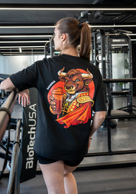Limitierte Unisex Oversized T-Shirt (Sangría)