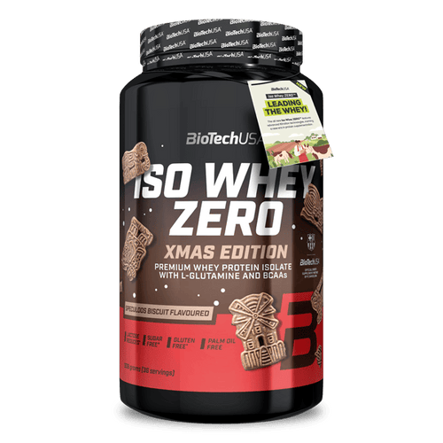 Iso Whey Zero Protein Isolat Pulver - 908 g Spekulatius-Keks