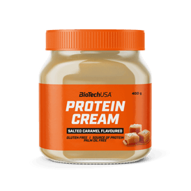 Die Protein Cream von BioTechUSA wird mit Molkeneiweiß hergestellt, und stellt es eine hervorragende glutenfreie Alternative dar, wenn du den Drang nach etwas Leckerem verspürst.