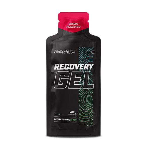 Komplexes Nahrungsergänzungsmittel-Gel mit Kohlenhydrat und Protein, mit BCAA, L-Glutamin, L-Lysin, Glucosamin, Vitamin B6 und organischem Magnesium. 
