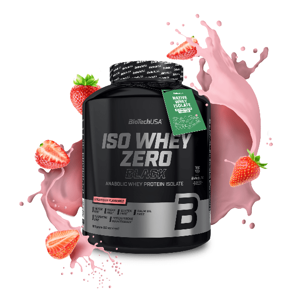 Iso Whey Zero Black Getränkepulver auf Basis von Molkeproteinisolat - 1816 g