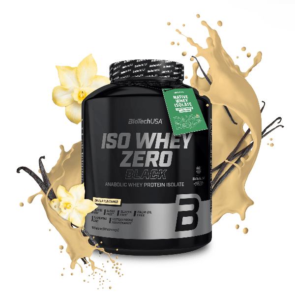 Iso Whey Zero Black Getränkepulver auf Basis von Molkeproteinisolat - 1816 g