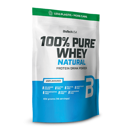 100% Pure Whey Natural Protein Getränkepulver - BioTechUSA