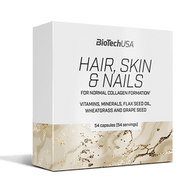 Hair, Skin & Nails, 54 Stück Kapseln – BioTechUSA 