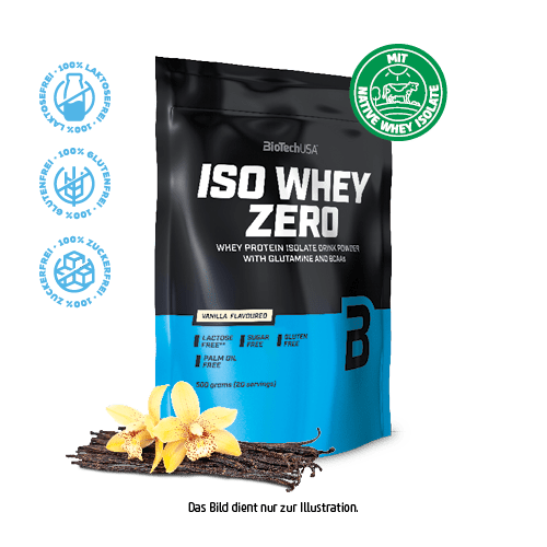 Iso Whey Zero Protein Isolat Pulver 500 g von BioTechUSA BioTechUSA
