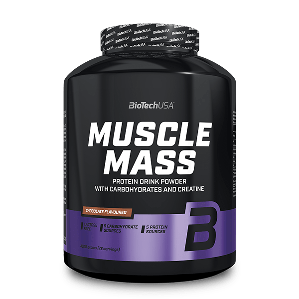 Muscle Mass kohlenhydrat- und eiweißhaltiges Getränkepulver - 4000 g