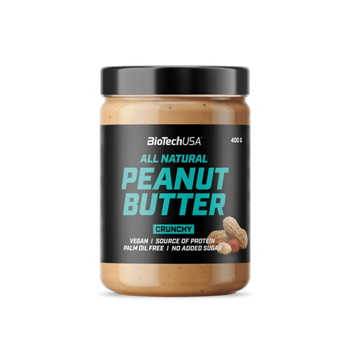Peanut Butter Erdnussbutter - 400 g - BioTechUSA Peanut Butter Erdnussbutter - 400 g - BioTechUSA