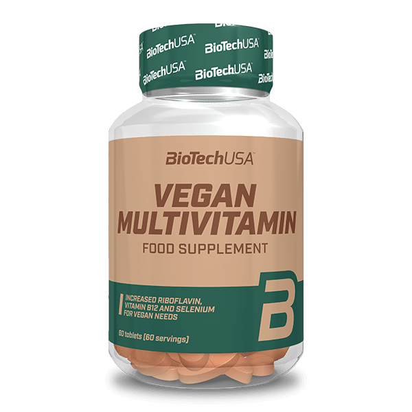 Vegan Multivitamintabletten - 60 Stück Tablette