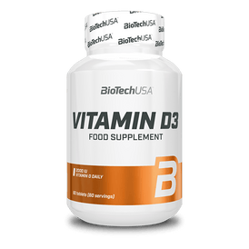 Vitamin D3 - 60 Tabletten - BioTechUSA