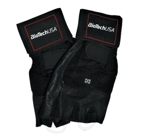 Houston - Handschuhe mit Gelenkband - schwarz